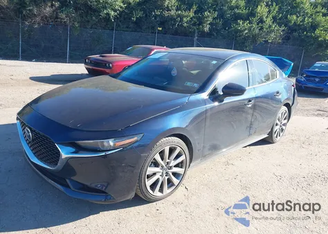 2020 Mazda Mazda3 Premium Package из США, поврежденный, VIN 3MZBPBEMXLM134475